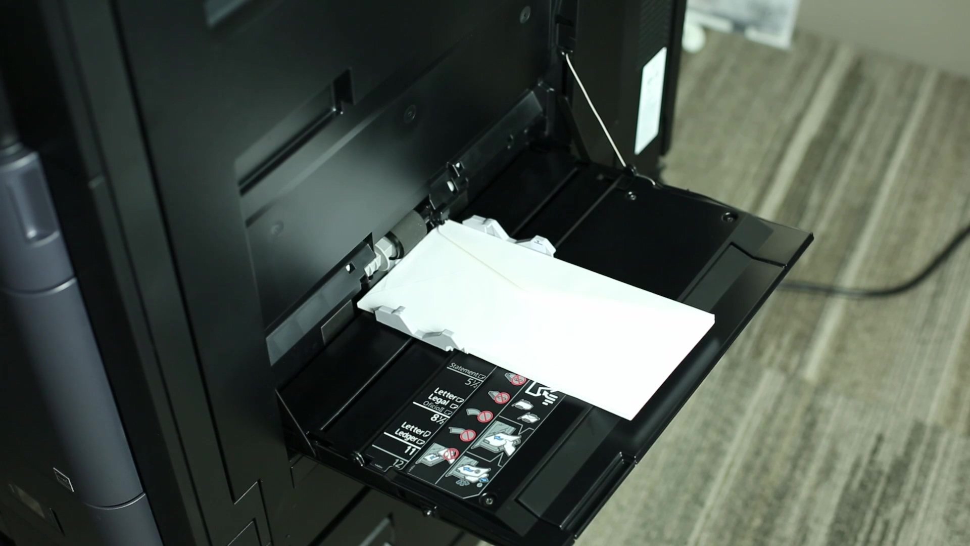 How to print envelopes on the kyocera taskalfa series sumnerone